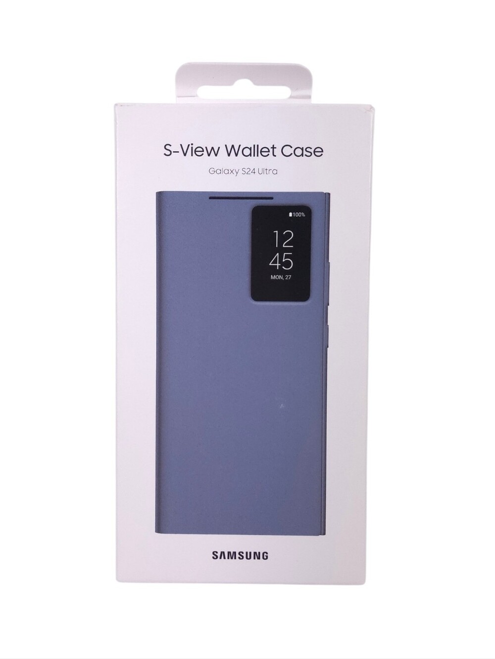 Samsung S-View Wallet Case for Galaxy S24 Ultra Violet
